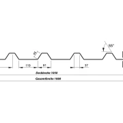 Rückläufer 2. Wahl Trapezprofil T35 M 24 x 8 m