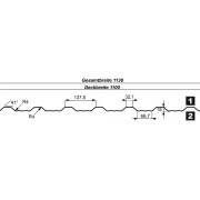 Trapezprofil T18 DR Matt-Grobkörnig 35 µm - Sonderaktion