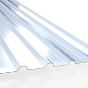 PVC-Lichtplatte Trapezprofil T35/207 1,5 mm