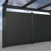 Rückwand Carport Premium