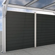 Rückwand Carport Premium