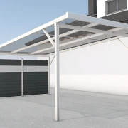 Rückwand Carport Premium