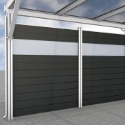 Rückwand Carport Premium