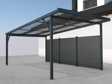 Seitenwand Carport Premium