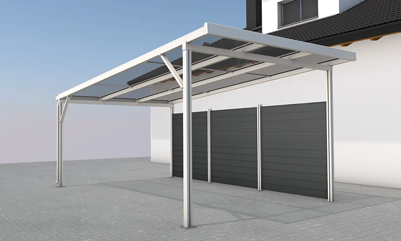 Seitenwand Carport Premium