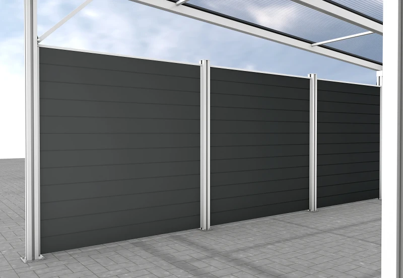 Seitenwand Carport Premium