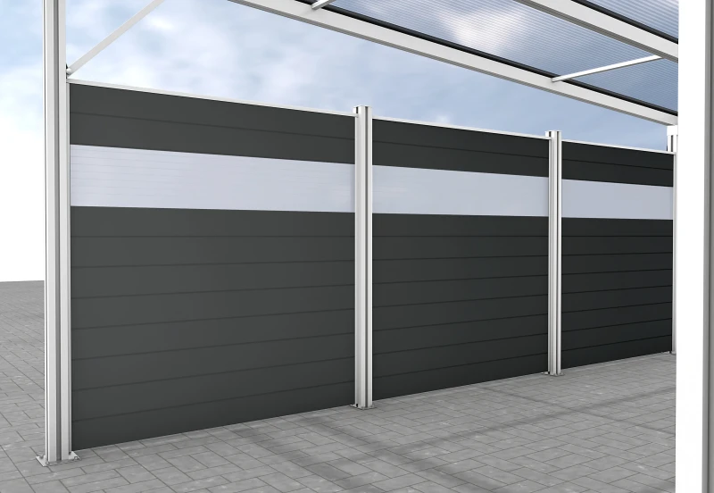 Seitenwand Carport Premium