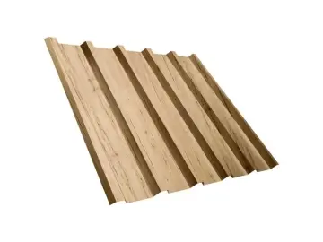 Trapezprofil T35/207M Holzoptik