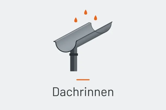 Dachrinnen für Haus, Garage und Carport